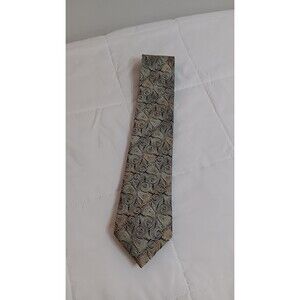 Stacy Adams Mens Neck Tie 100% Silk Paisley Print Hand Made Office